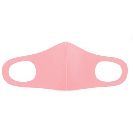 Atemschutzmaske aus Stoff in Pink fr Kinder
