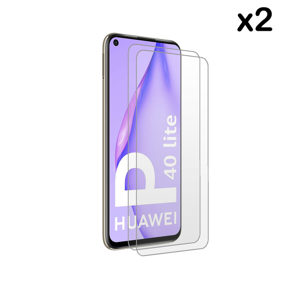 2x Schutzglas fr Huawei P40 Lite