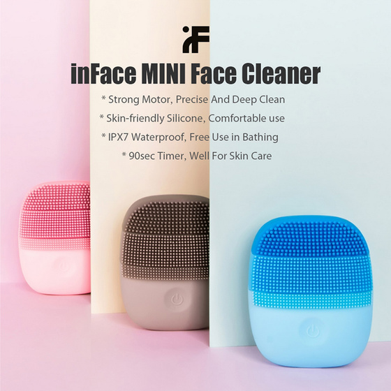 Inface mini Sonic Facial Device Gesichtsreinigungsbürste in Blue