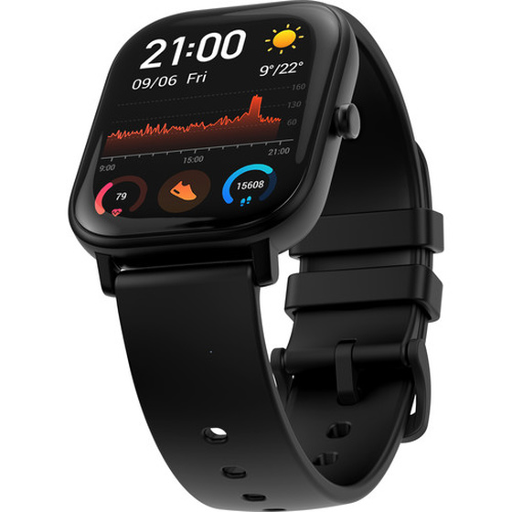 Amazfit GTS Smartwatch in Schwarz