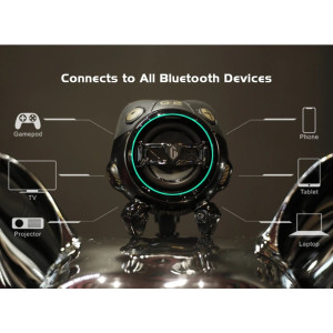 GravaStar G2 Venus Shadow Black Bluetooth Roboterlautsprecher