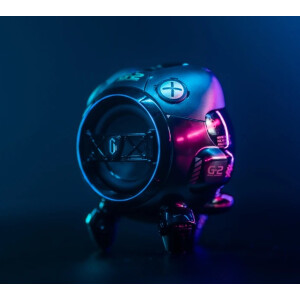 GravaStar G2 Venus Shadow Black Bluetooth Roboterlautsprecher