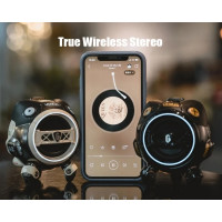 GravaStar G2 Venus Shadow Black Bluetooth Roboterlautsprecher