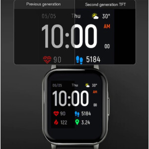 Haylou Smartwatch 2 in Schwarz