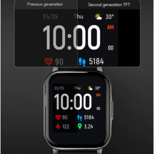 Haylou Smartwatch 2 in Schwarz