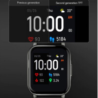 Haylou Smartwatch 2 in Schwarz