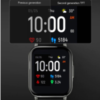 Haylou Smartwatch 2 in Schwarz