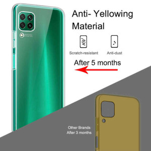 Ultra Dünne 360° Front + Back TPU Hülle für Huawei P40 Lite Transparent