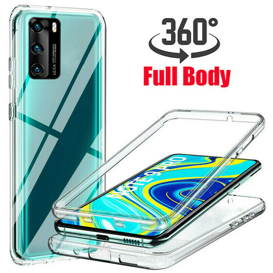 Ultra Dnne 360 Front + Back TPU Hlle fr Huawei P40  Transparent