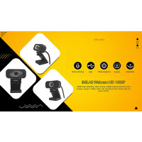 IMILAB 1080P Webcam mit Autofokus und Mikrofon für VideoanrufeIMILAB 1080P Webcam mit Autofokus und Mikrofon für Videoanrufe