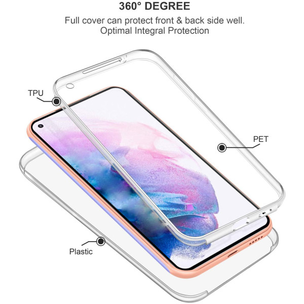 Ultra Dnne Front + Back TPU Hlle fr Samsung Galaxy S9 Plus Transparent Klar