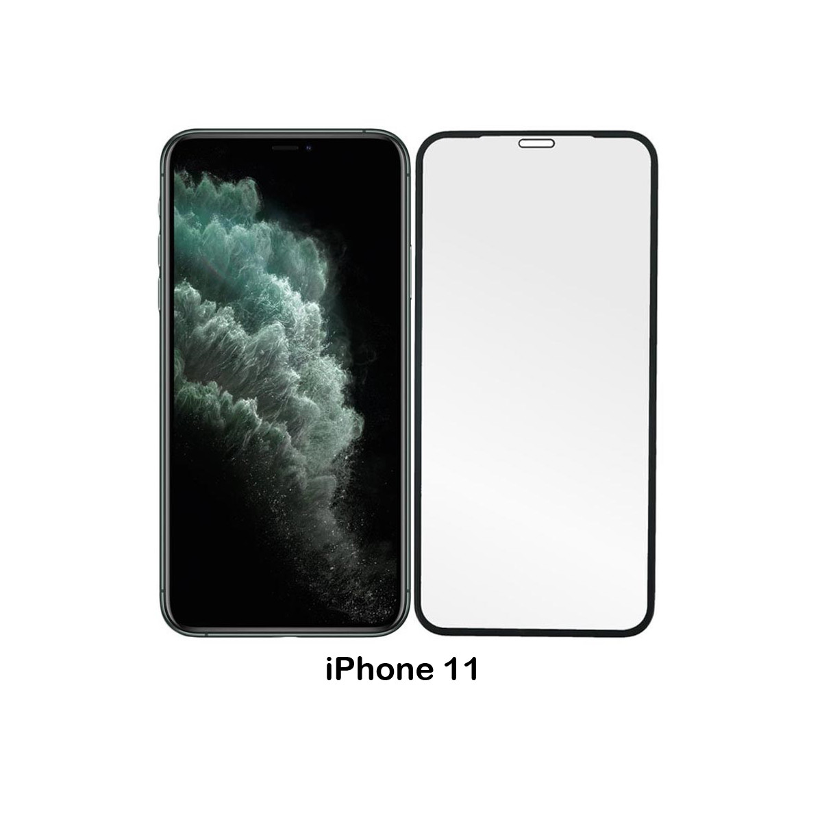 3D Schutzglas  für iPhone 11