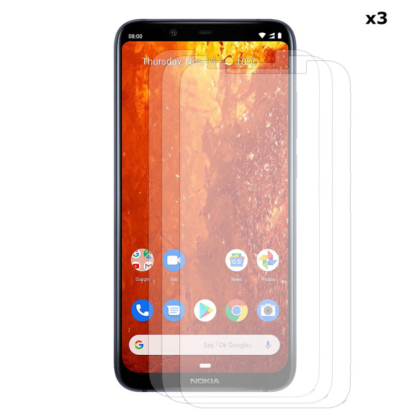 Echt Glas Displayschutzfolie fr Nokia 8.1