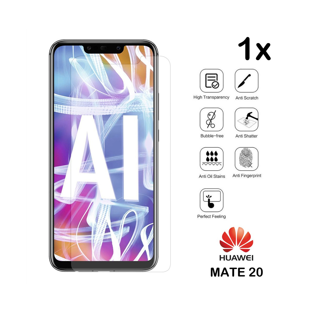 Schutzglas für Huawei Mate 20
