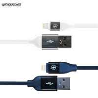 iPhone Ladekabel Datenkabel DICK für iPhone 5 6 7 8 X Xr 11 12 Schwarz