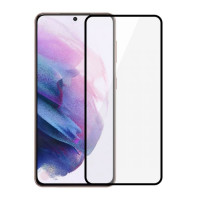 Echt 3D Glas Displayschutz Folie für Samsung Galaxy S21  Black