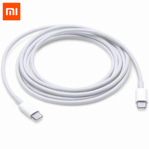 Original Xiaomi USB Typ C zu Typ C Daten- Ladekabel weiss