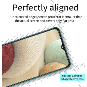 2x Schutzglas für Samsung Galaxy A12
