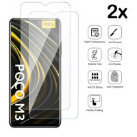 2x Schutzglas für Xiaomi Poco M3