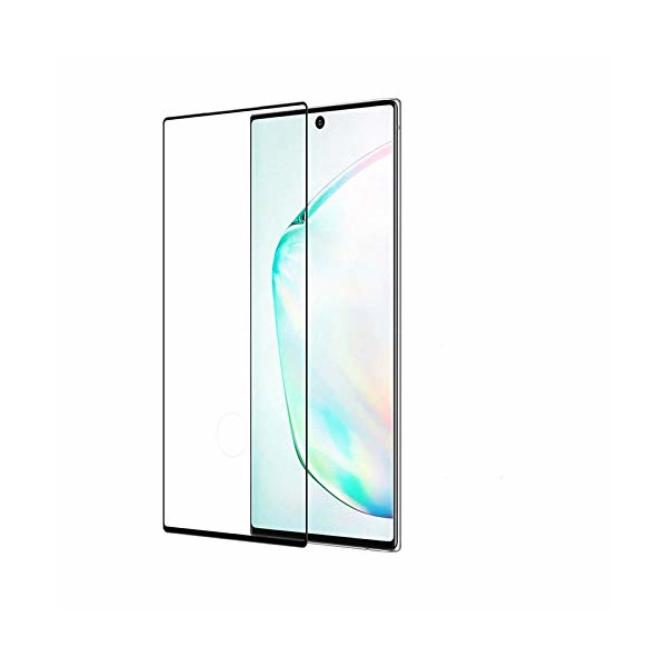 3D Echt Glas Displayschutz Folie für Samsung Galaxy Note 20 Curved Black