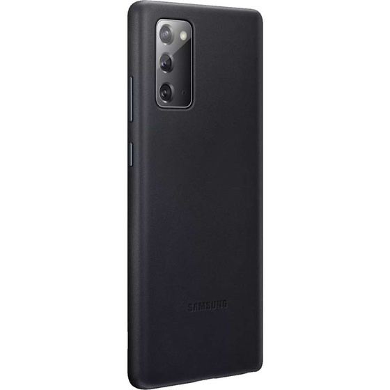 Schwarze Schutzhlle aus Silikon fr Samsung Galaxy Note 20 black
