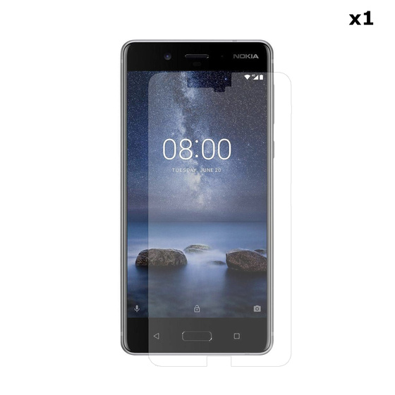 Echt Glas Displayschutzfolie fr Nokia 8