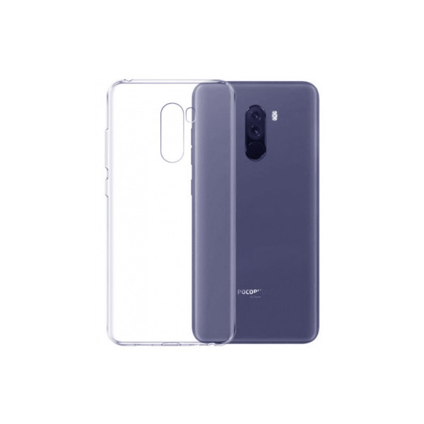 Schutzhülle aus Silikon für Pocophone F1 Transparent