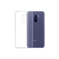 Schutzhülle aus Silikon für Pocophone F1 Transparent