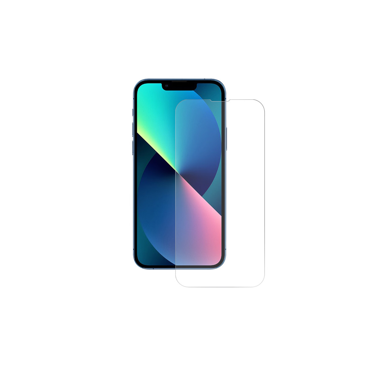 Echt Glas Schutzfolie für iPhone 13 / 13 Pro