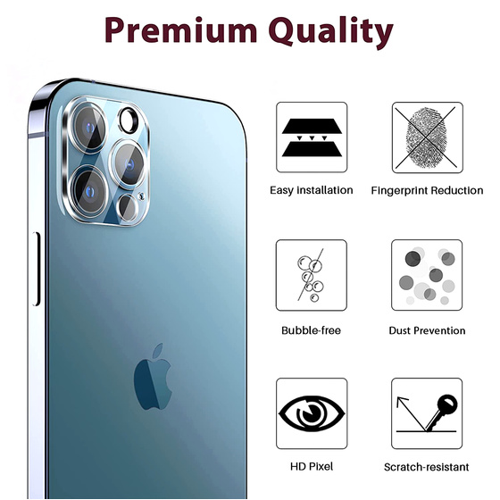 iPhone 13 Pro Kamera Schutzfolie Schutzglas Abdeckung