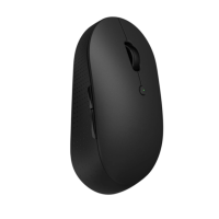 Xiaomi Mi Dual Mode Wireless Mouse Silent 2.4G Bluetooth Kabellose Maus Laptop- Black