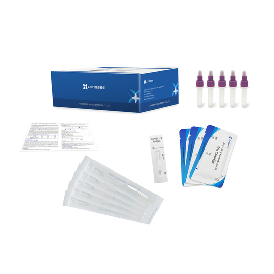 Longsee 2019-nCov Ag Rapid Detection Kit (Immuno Chromatography) Schnelltest Coronatest