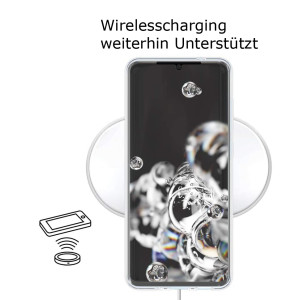 Ultra Dünne Front + Back TPU Hülle für Samsung Galaxy S22 Transparent Klar