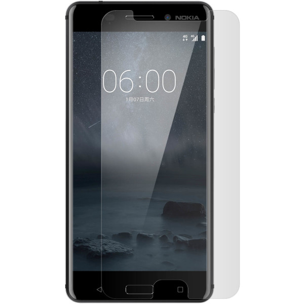 Echt Glas Displayschutzfolie fr Nokia 6 -  2017