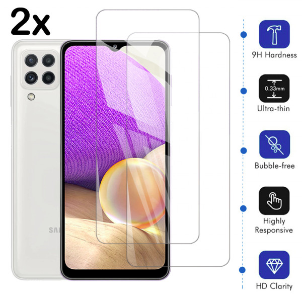 2x Schutzglas für Samsung Galaxy A23 4G/5G