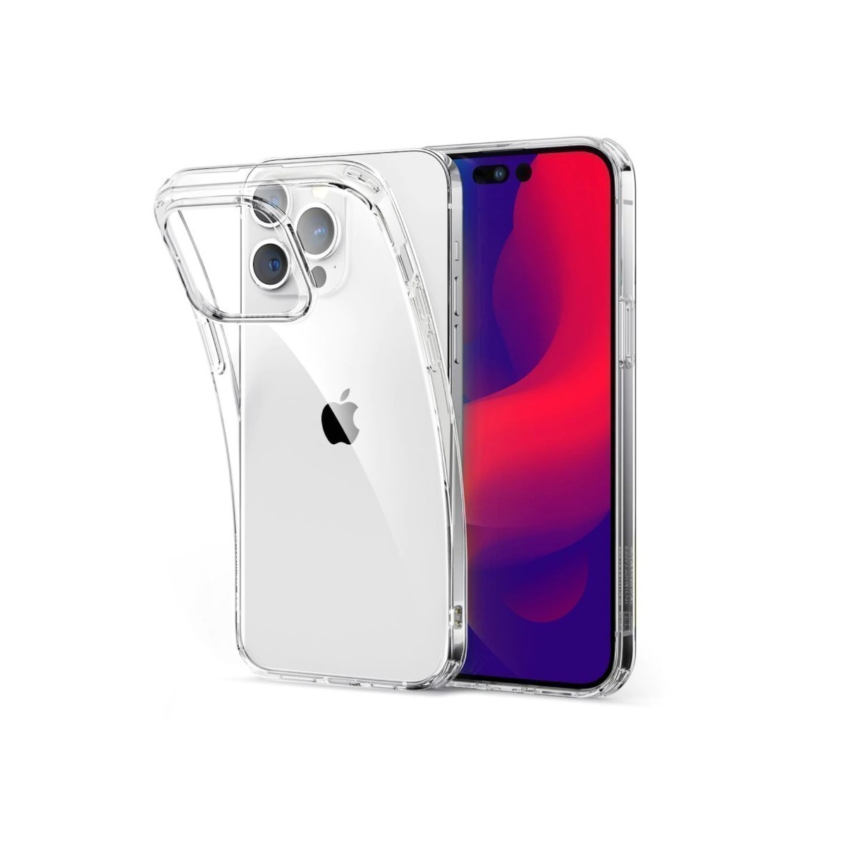 Transparente TPU Silikonhülle für iPhone 14 Pro