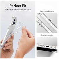 TPU Klar-Schwarz Silikonhülle für alle Modell  iPhone