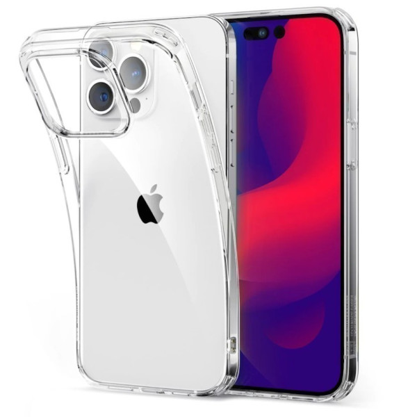 TPU Klar-Schwarz Silikonhülle für alle Modell  iPhone  iPhone 14 Pro Klar