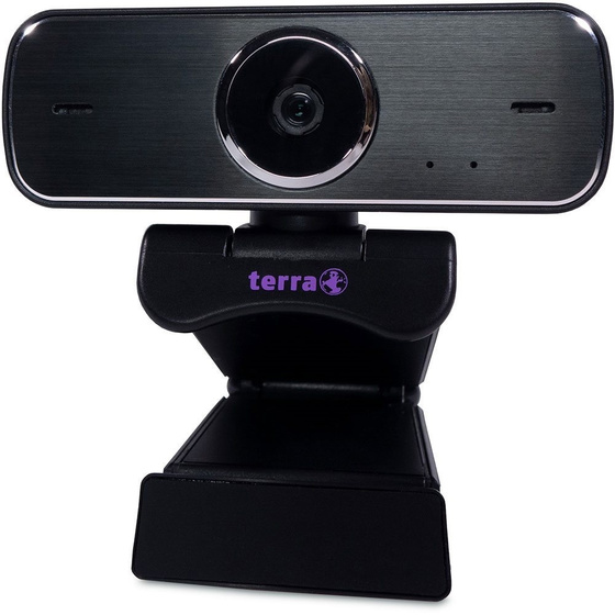 Terra JP-WTFF-1080HD HD-Webcam 1920 x 1080 Pixel Standfu