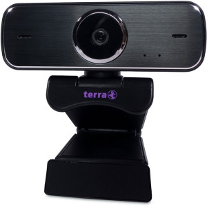 Terra JP-WTFF-1080HD HD-Webcam 1920 x 1080 Pixel Standfuß