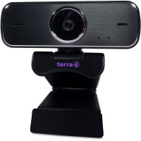 Terra JP-WTFF-1080HD HD-Webcam 1920 x 1080 Pixel Standfuß