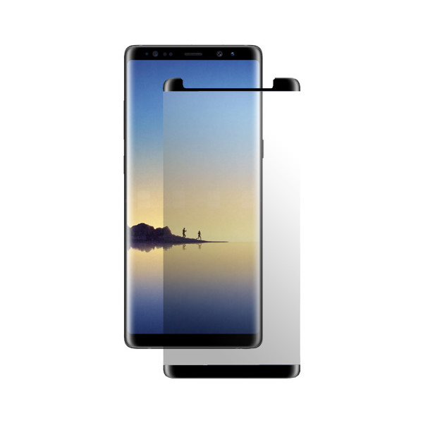 3D Echt Glas Displayschutz Folie fr Samsung Galaxy Note 8 Curved Klar