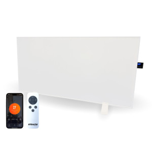 STEALTH ST-IR770W Infrarot Flächenheizung 770W Wi-Fi Smart Wandmontage Weiß