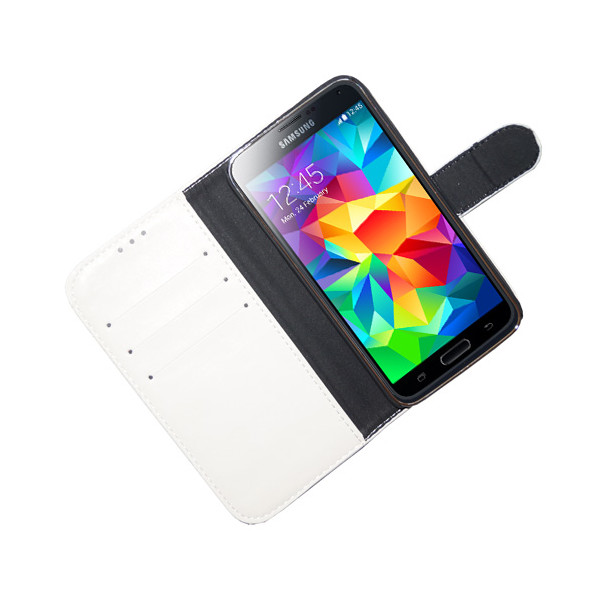 Kunstleder Bookstyle Tasche mit Lasche für Samsung G900F...