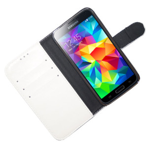 Kunstleder Bookstyle Tasche mit Lasche für Samsung G900F...