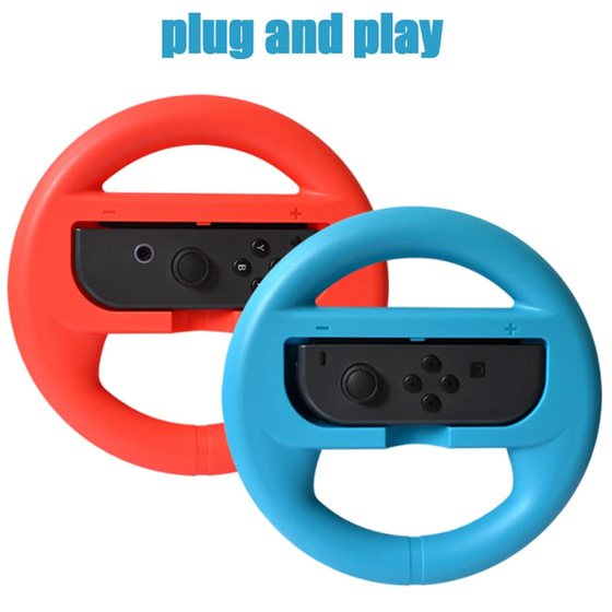 Lenkrad Racing Griff 2er Set Lenkradgriff für Nintendo Switch Joy-Con Controller