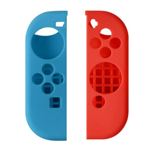 Nintendo Switch Zubehör Bundle (18 in 1) - Tragetasche, Bildschirmschutz, Playstand, Spielhülle, Joystick-Kappe, Ladestation, Griff, Lenkrad