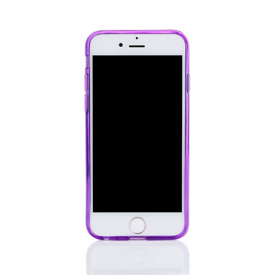 Schutzhülle aus Silikon für iPhone 6 / 6S Transparent Lila
