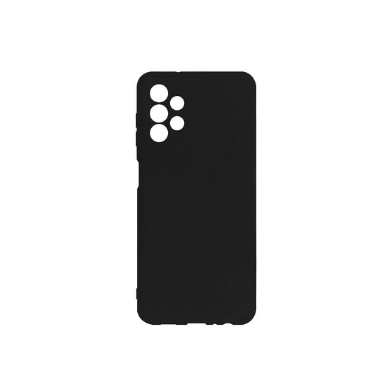 Schwarze Schutzhlle aus Silikon fr Samsung Galaxy A14 5G