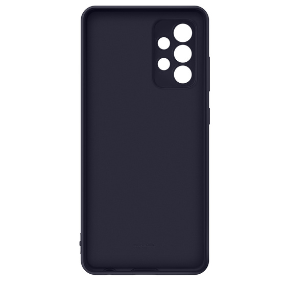 Schwarze Schutzhlle aus Silikon fr Samsung Galaxy A53 5G